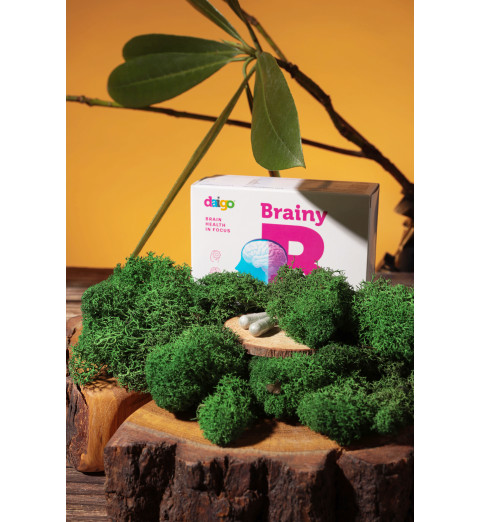 Daigo Brainy / Дайго Брейни с натуральным пептидом хлореллы, 60 капсул Daigo Brainy / Дайго Брейни с натуральным пептидом хлореллы, 60 капсул