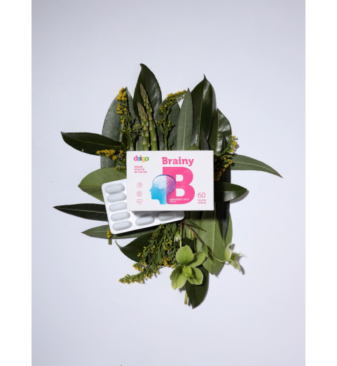 Daigo Brainy / Дайго Брейни с натуральным пептидом хлореллы, 60 капсул Daigo Brainy / Дайго Брейни с натуральным пептидом хлореллы, 60 капсул