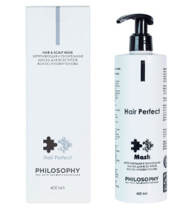 Philosophy Hair & Scalp Mask / Укрепляющая питательная маска для волос всех типов, 400 мл